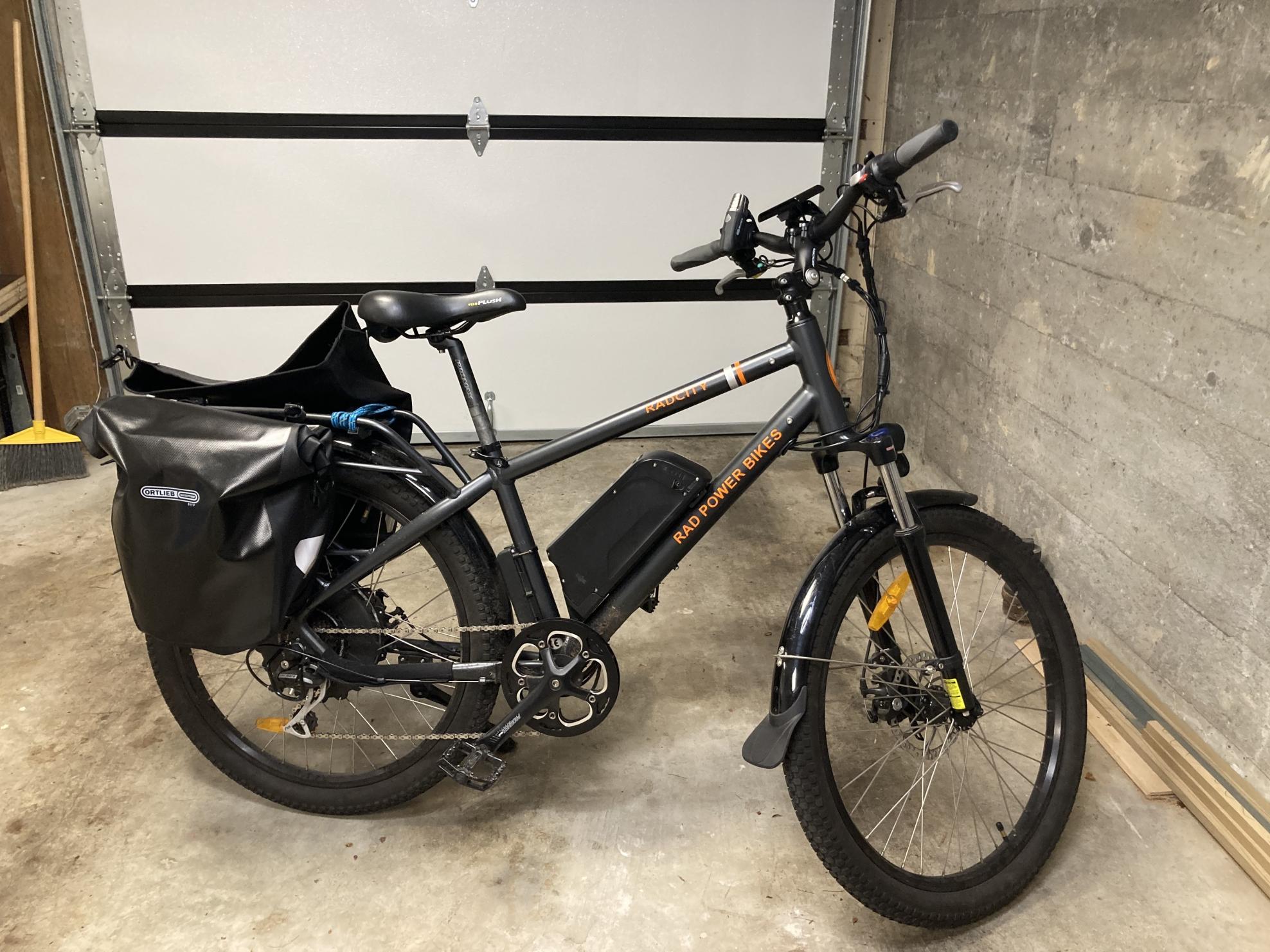 2016 Rad Power Bikes Radcity Black