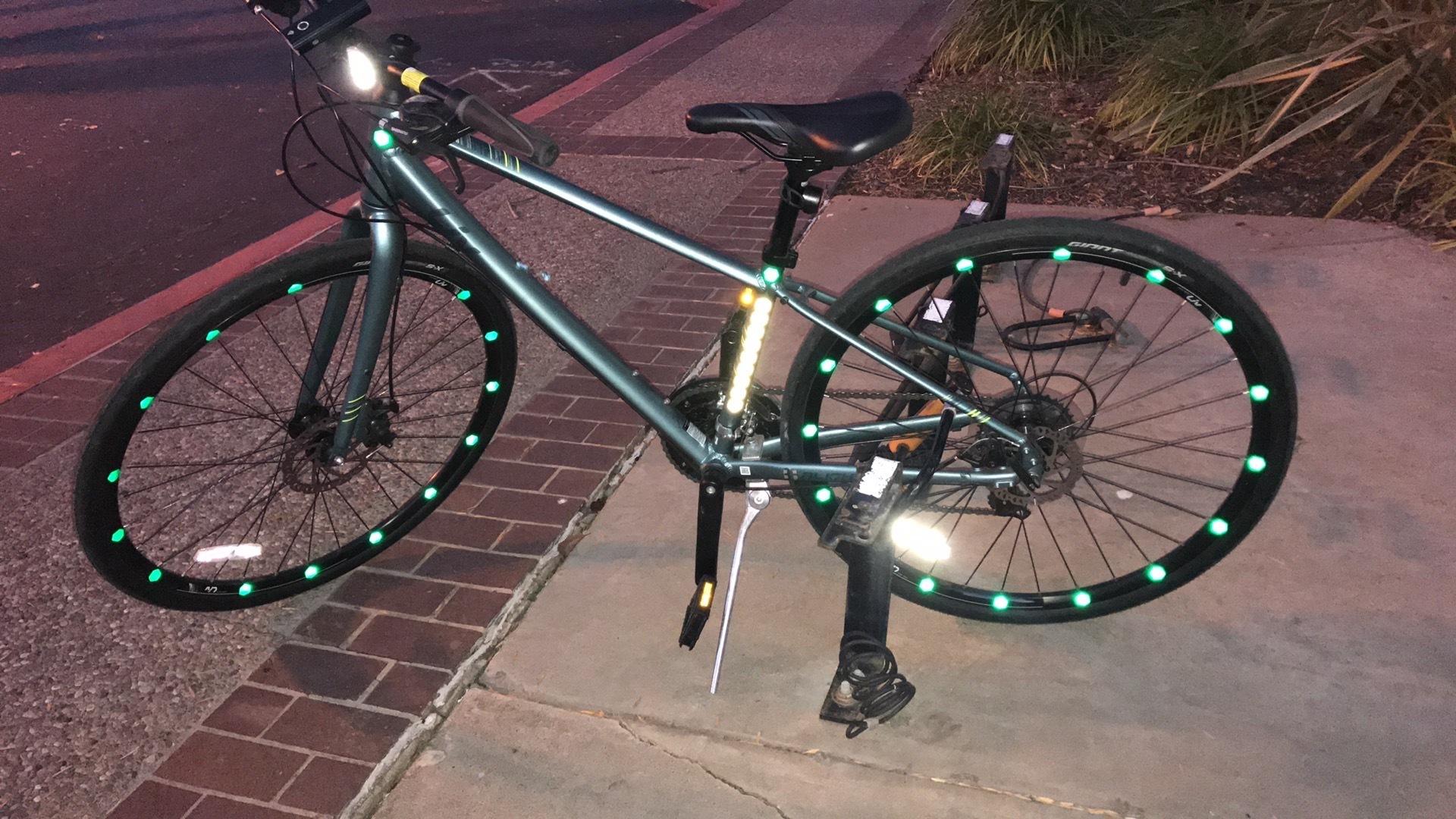 Liv Alight 3 Green and Stickers tape or other cover-up