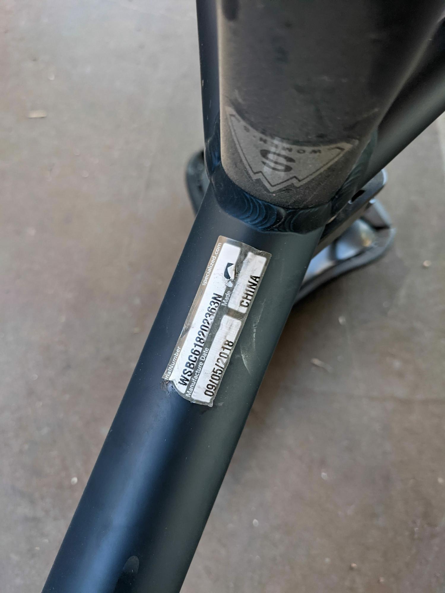 2018 Specialized Blue