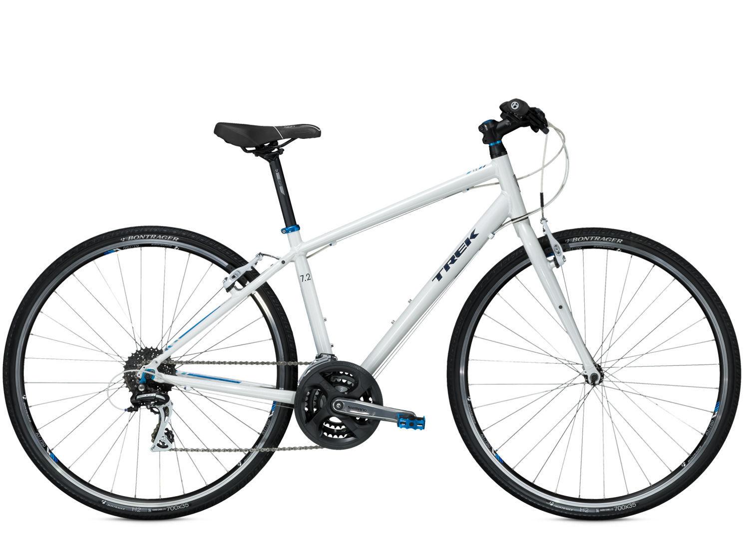 2015 Trek 7.2 FX WSD  White