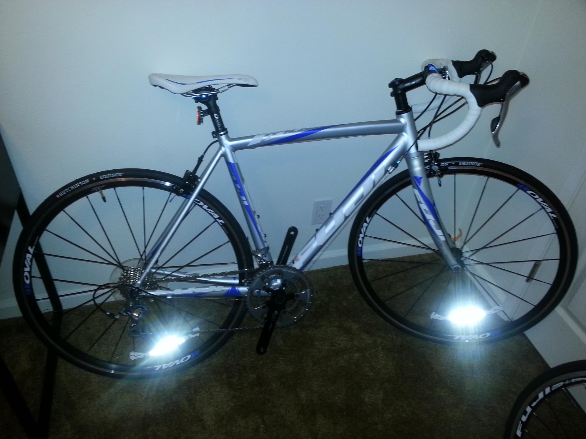 2013 Fuji  Blue, White, and Silver or Gray