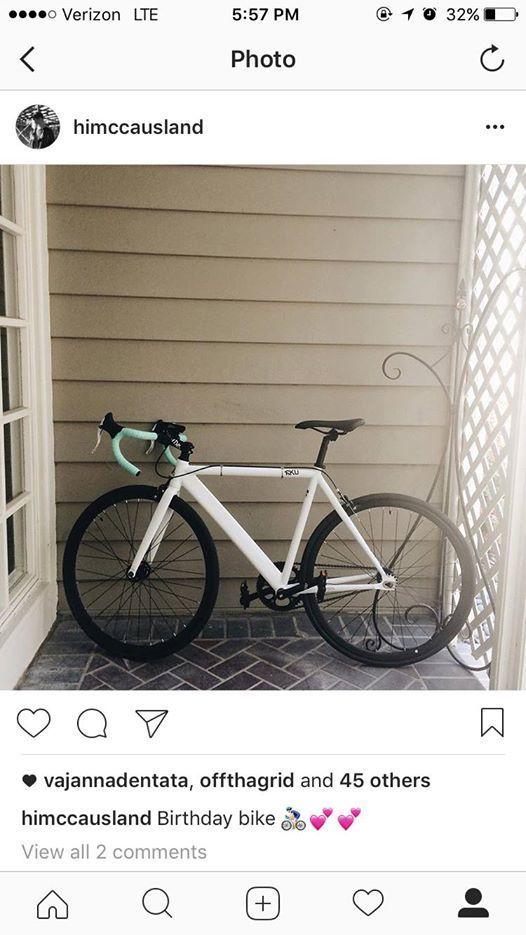 6KU 6061 Double Butted Alloy w/ Smooth Welding White