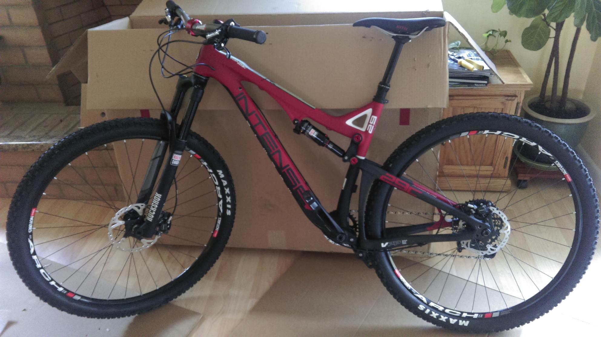 2015 Intense Spider Red and Black