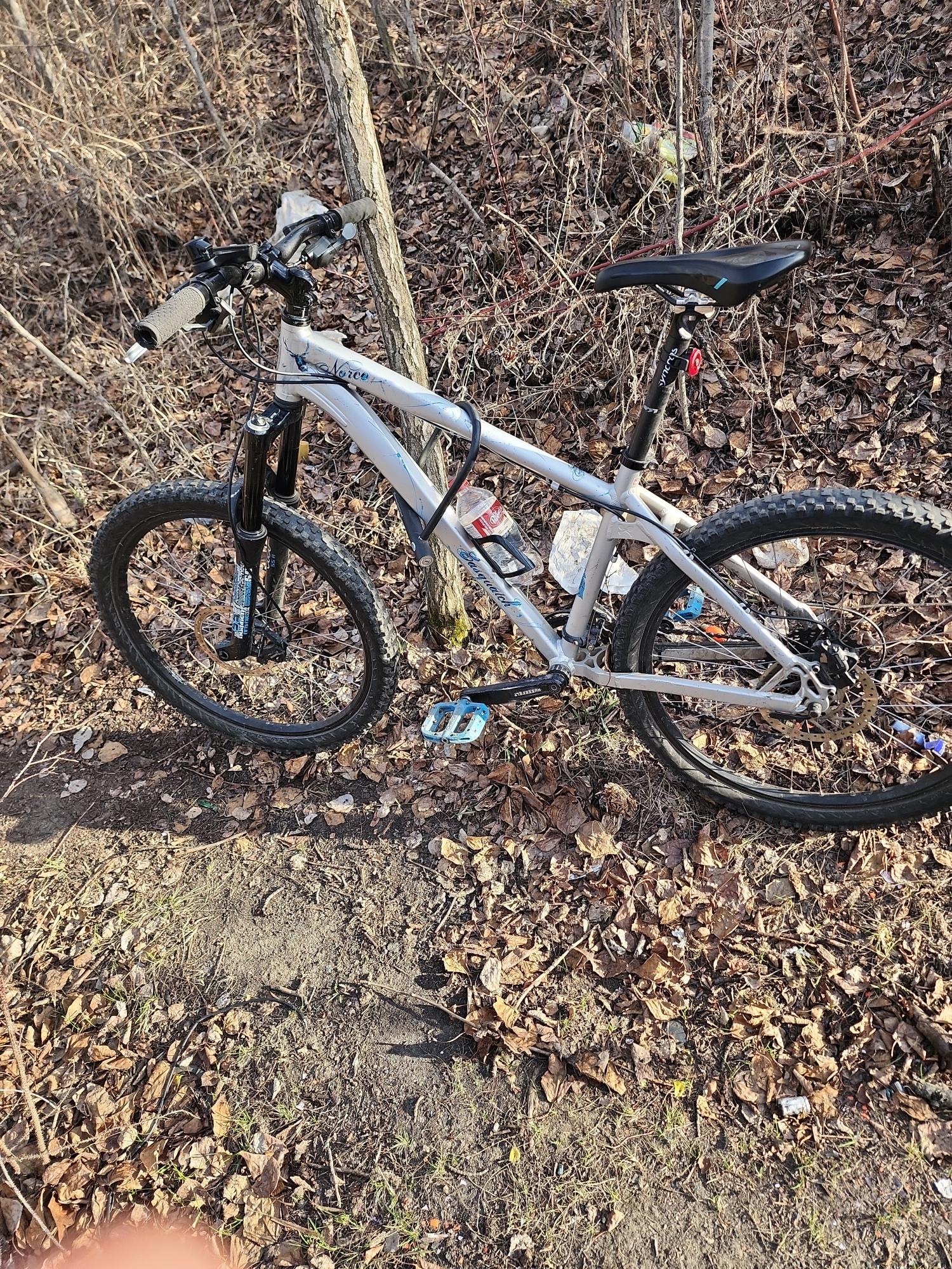 2015 Norco Bikes Sasquatch Silver, gray or bare metal