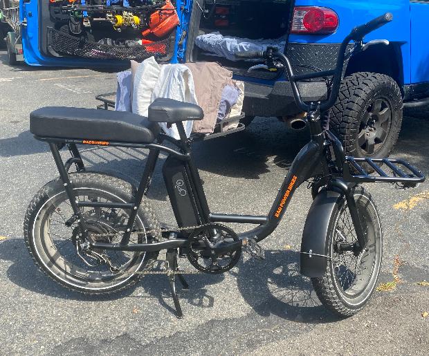 2021 Rad Power Bikes Radrunner 2 Electric Utility Bike Black