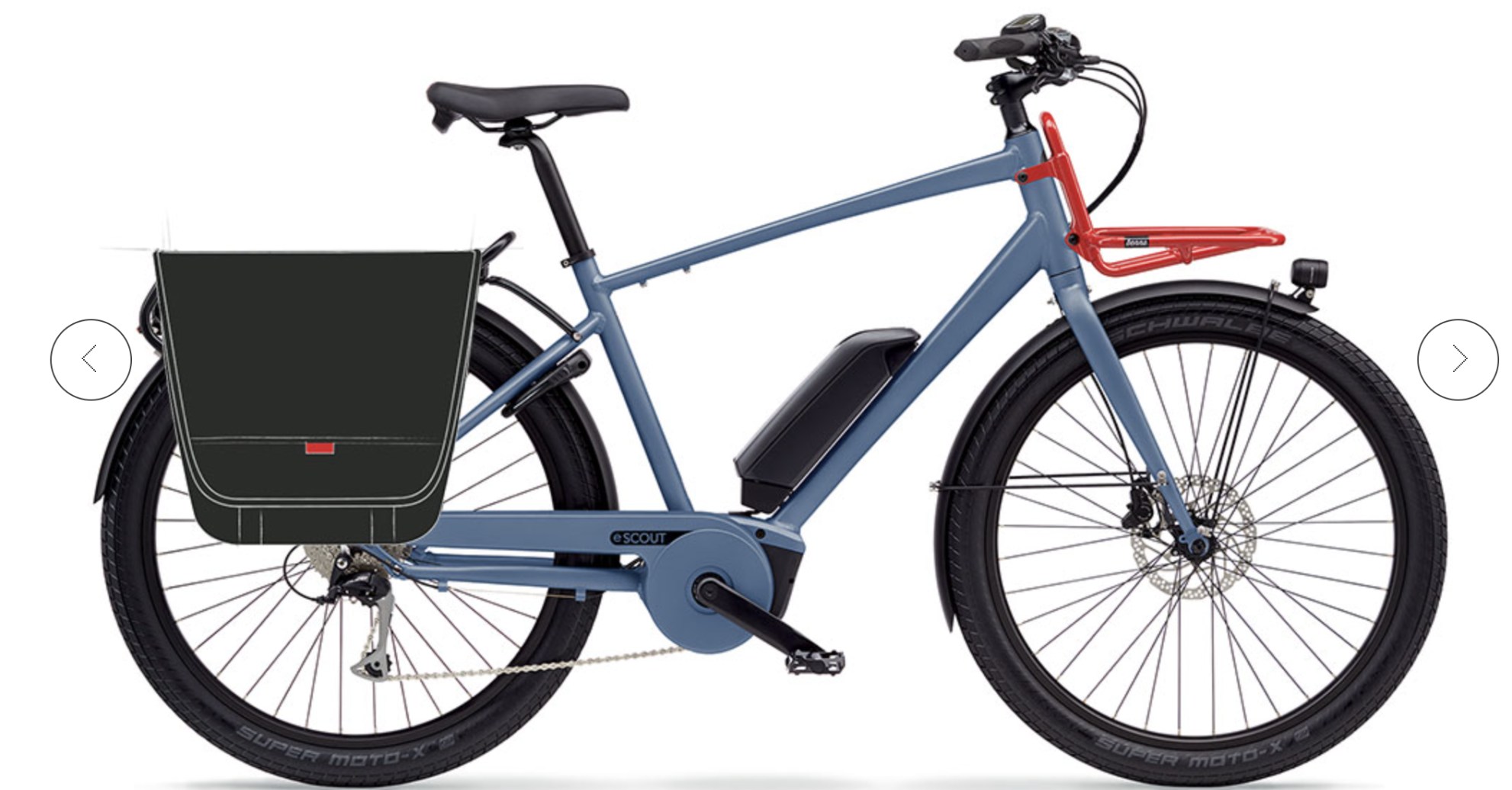 2022 Benno escout cargo bike (rear storage) Blue