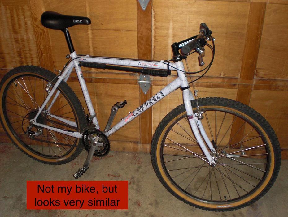 1992 Univega Alpina Comp White