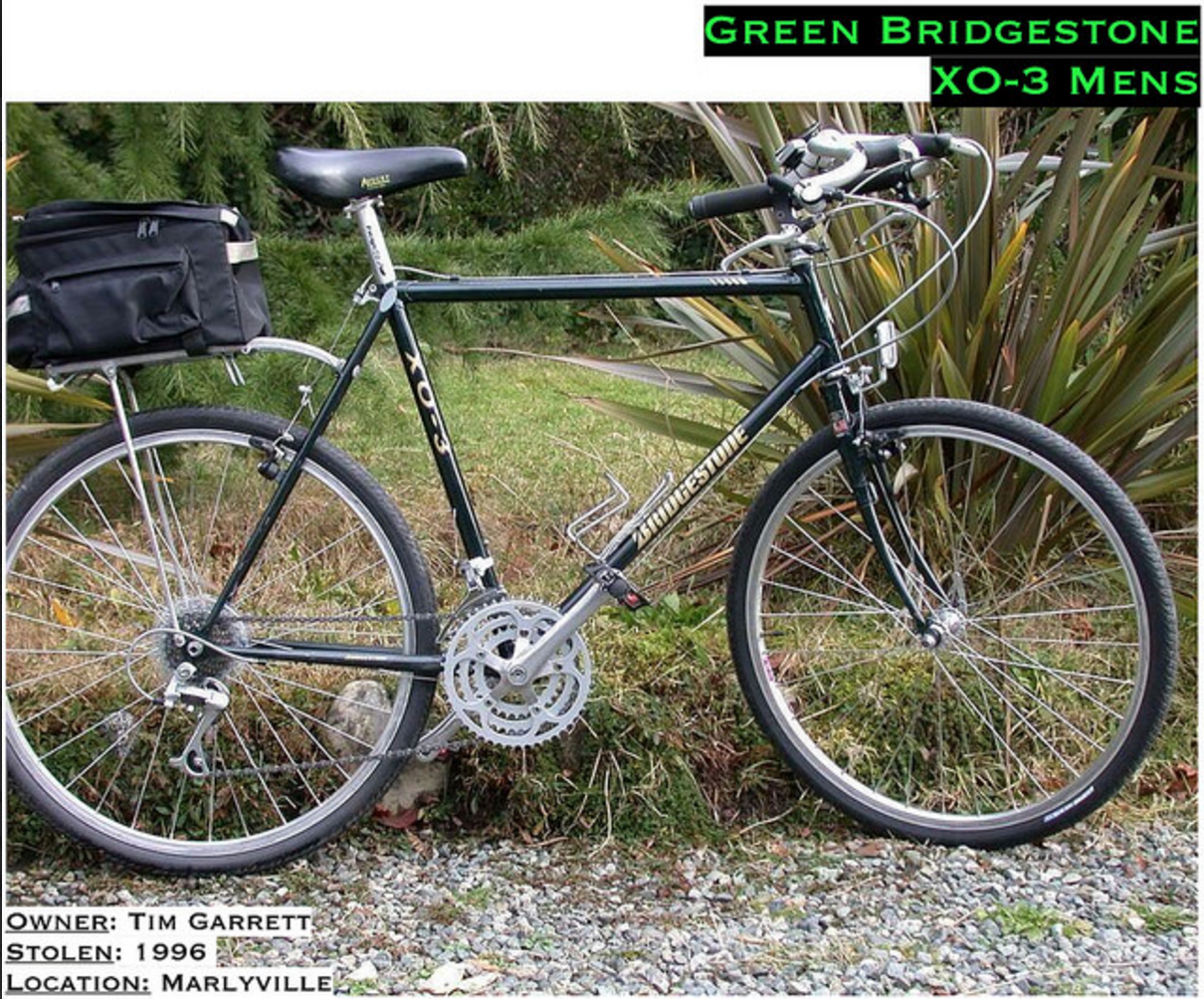 Bridgestone XO-3 Green