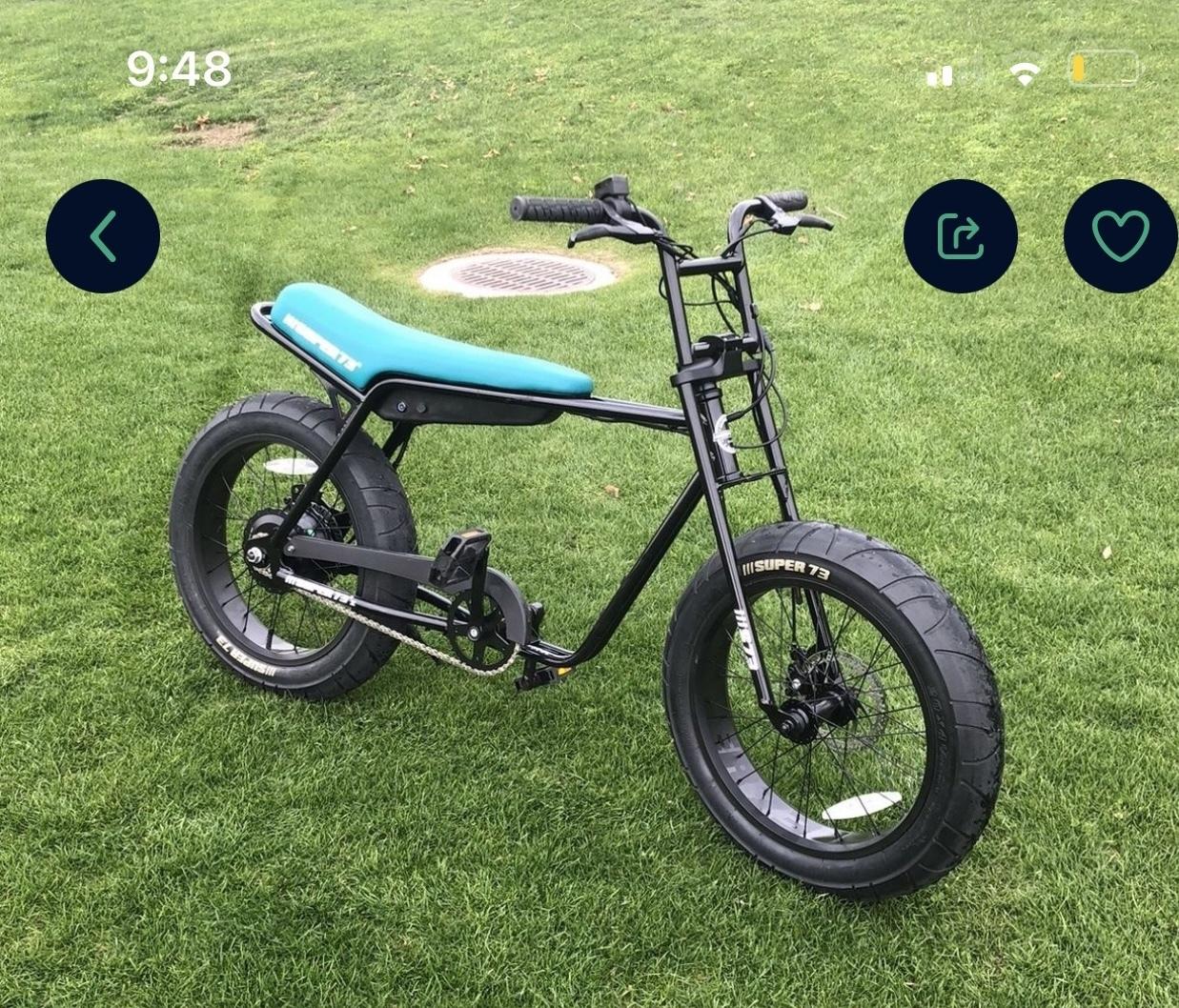 2018 Super 73 Z1 Black