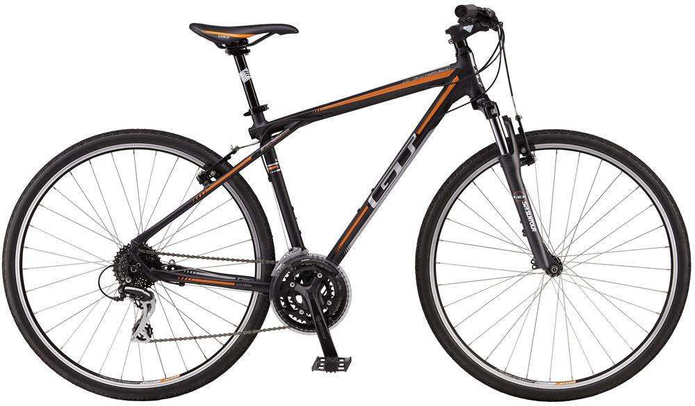 GT Bicycles Transeo 4.0 Black and Orange