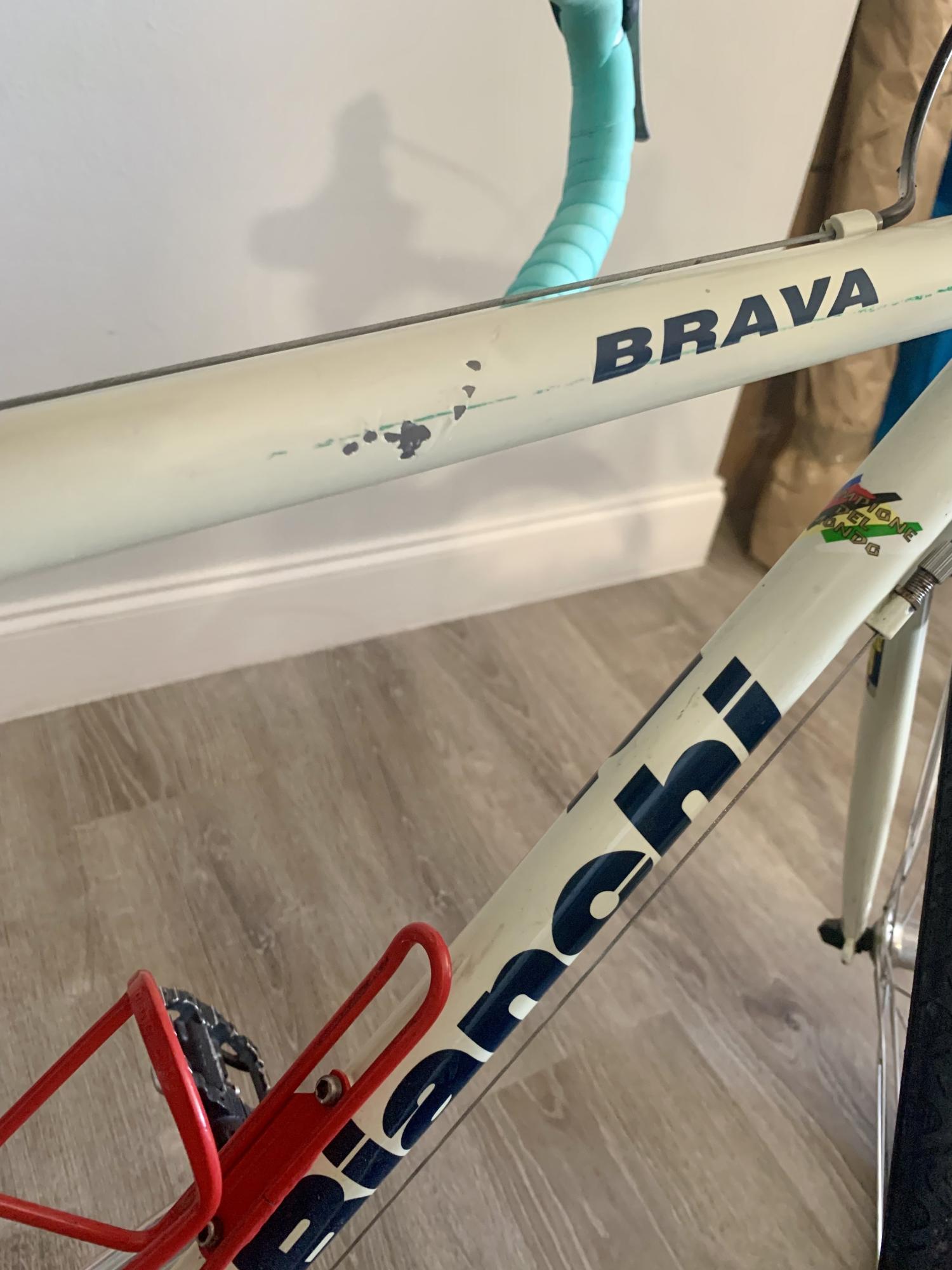 2001 Bianchi Brava White and Teal