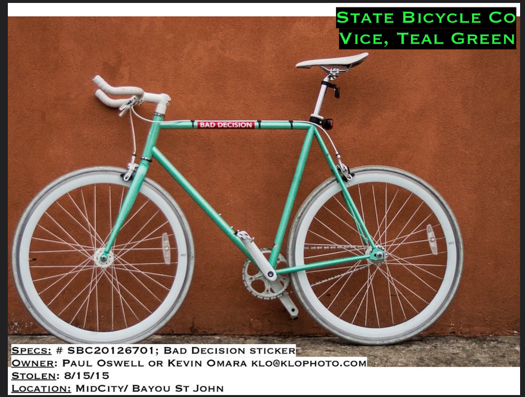 State Bicycle Co. Vice Teal