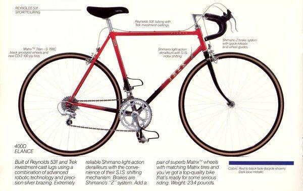 2000 Trek Speed Bike  Red