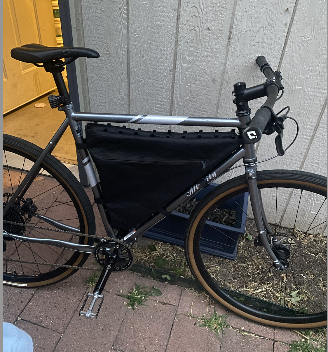 All City Space Horse Flat Bar 650b Microshift ... Black