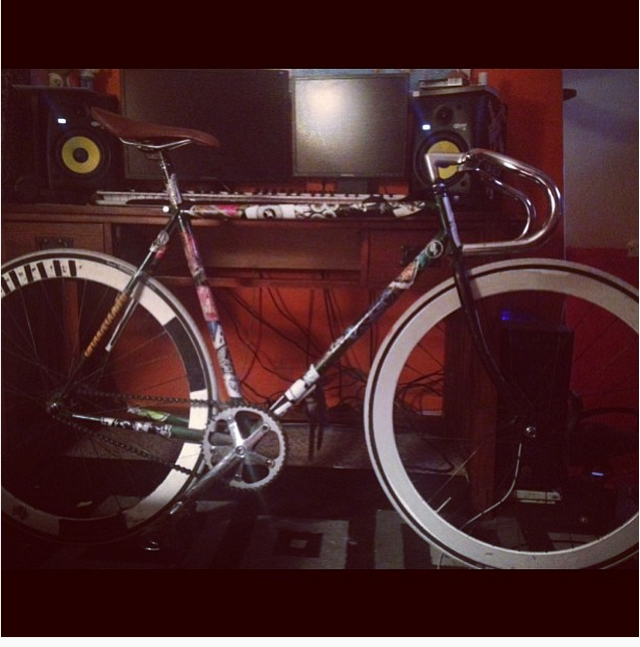 SE Bikes Premium Brew Green and Stickers tape or other cover-up