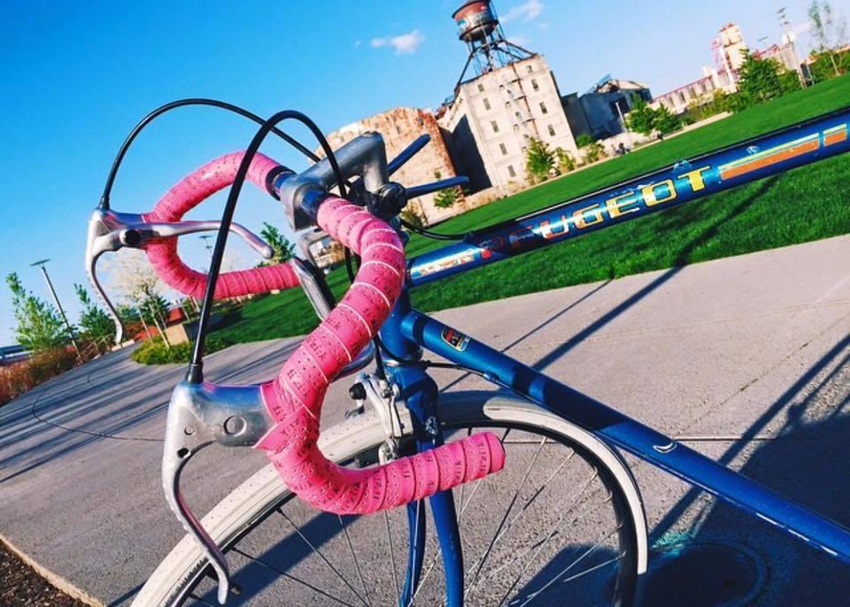 1965 Peugeot 1960's French Peugeot Road Bike Blue