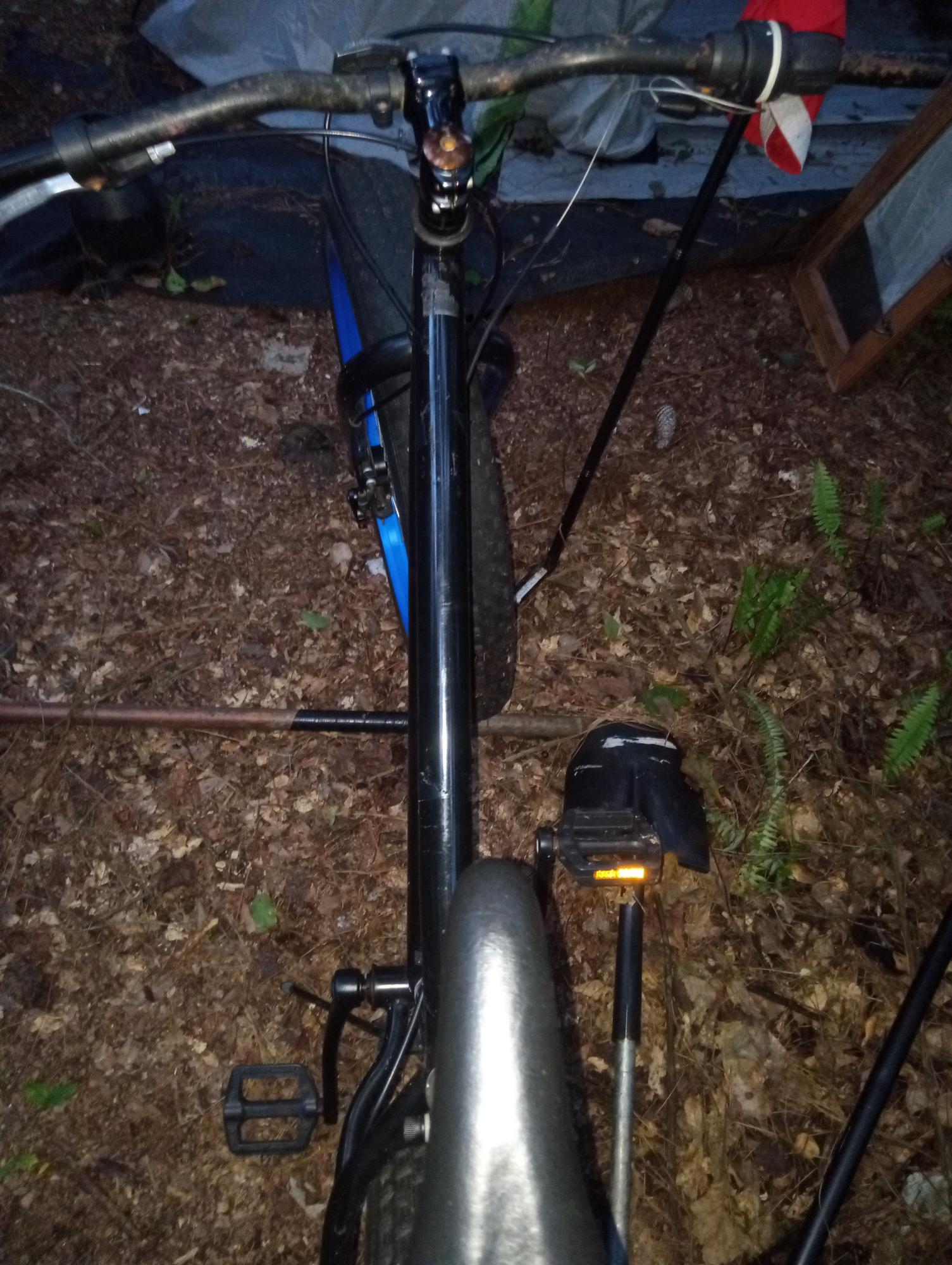 Mongoose Dolomite Fat Tire Black and Blue