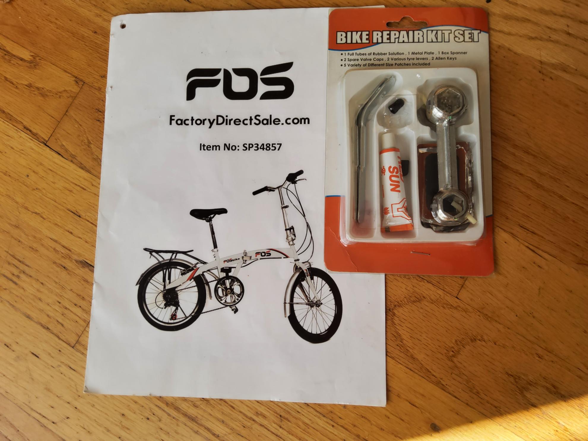 2018 FDS FACTORY DIRECT SALE FOLDING BIKE Silver, gray or bare metal