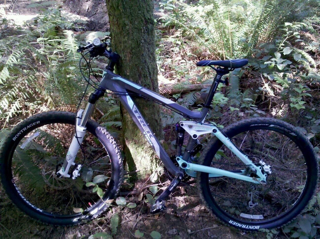 2011 Trek Fuel EX 5 WSD Silver or Gray and Teal