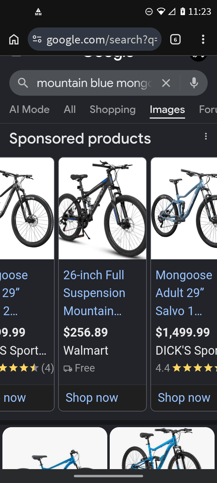 Mongoose Blue