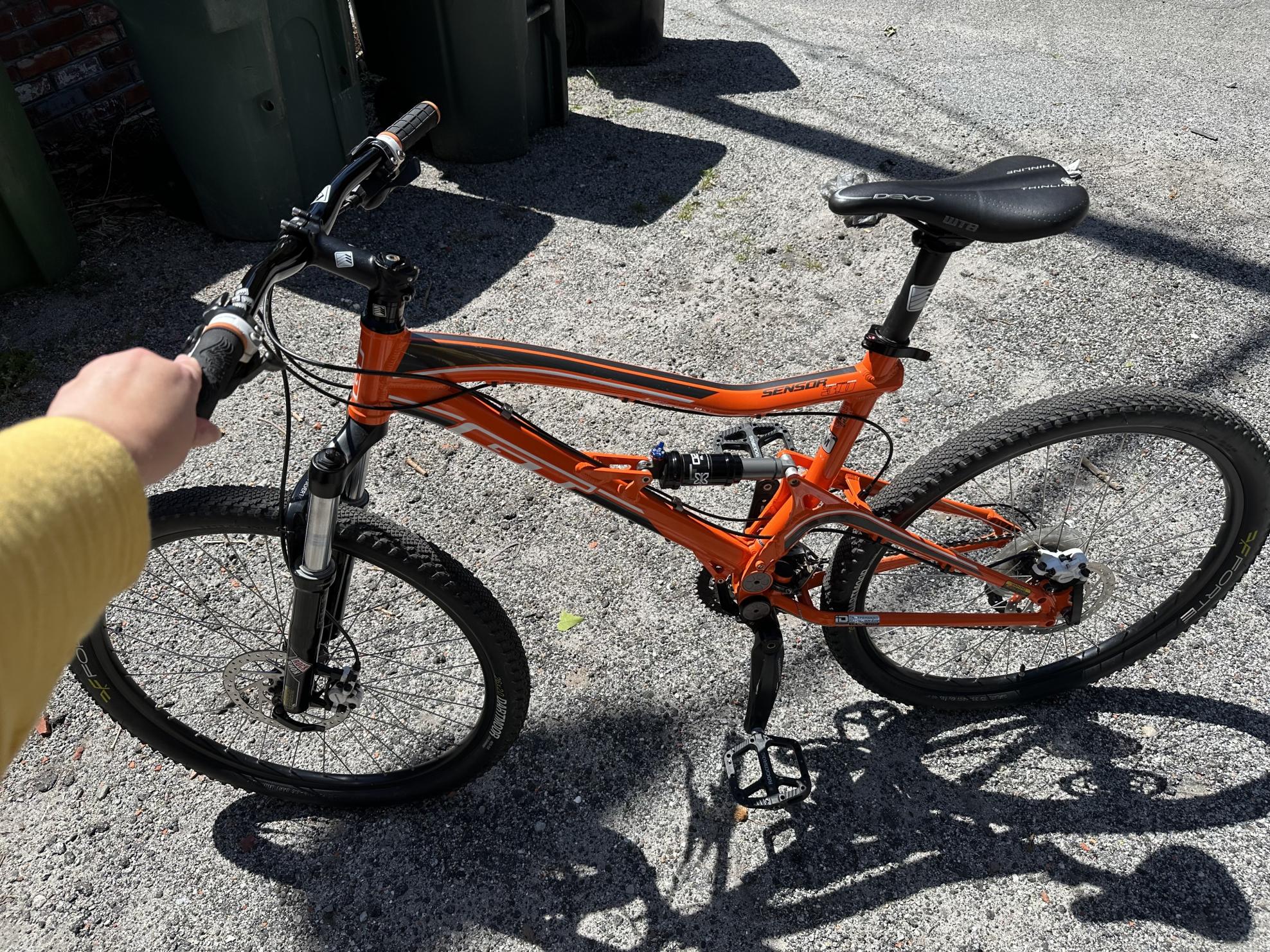 2012 GT Bicycles Sensor 3.0 Orange