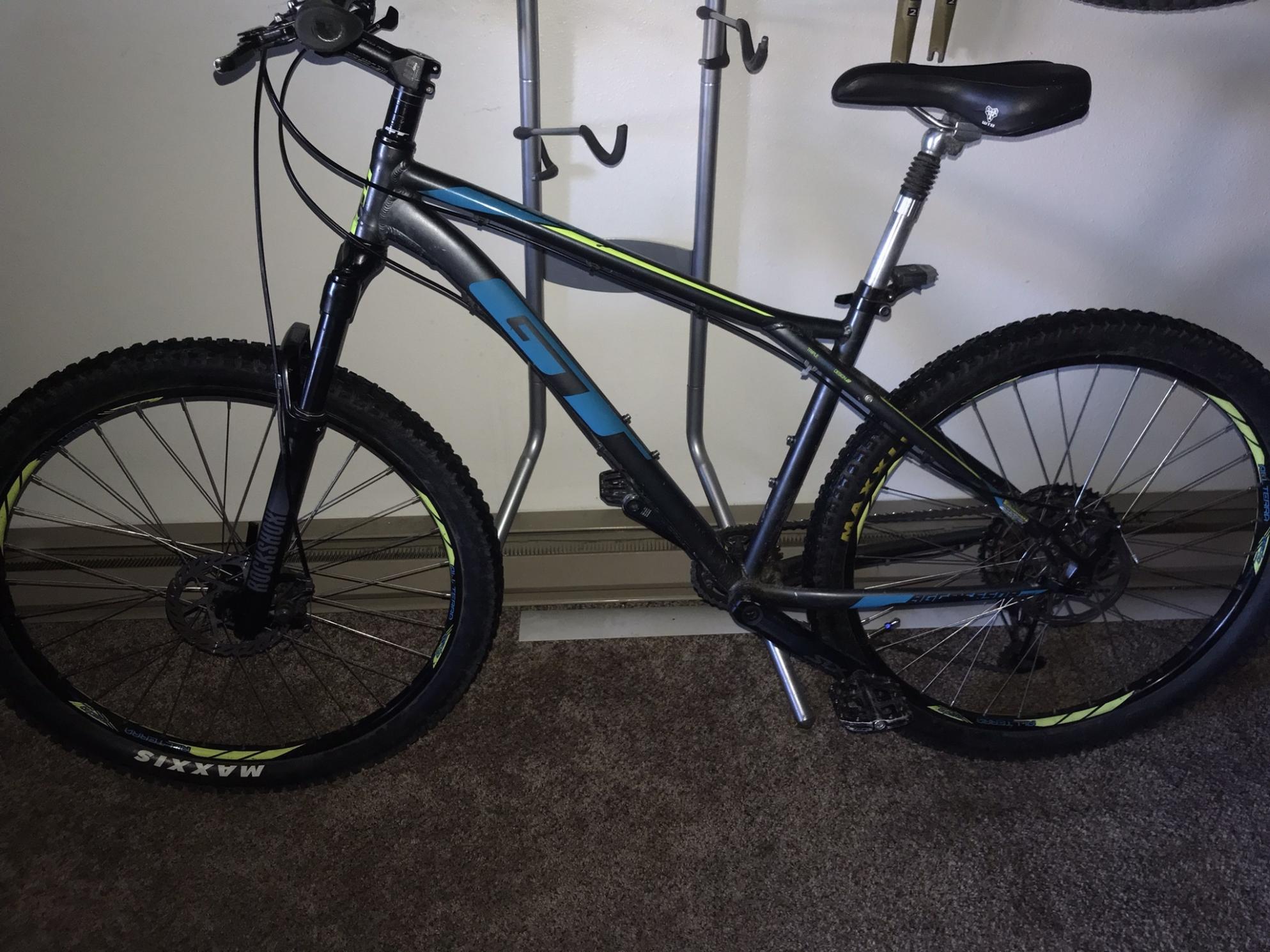 2020 GT Bicycles Aggressor Pro Silver, gray or bare metal