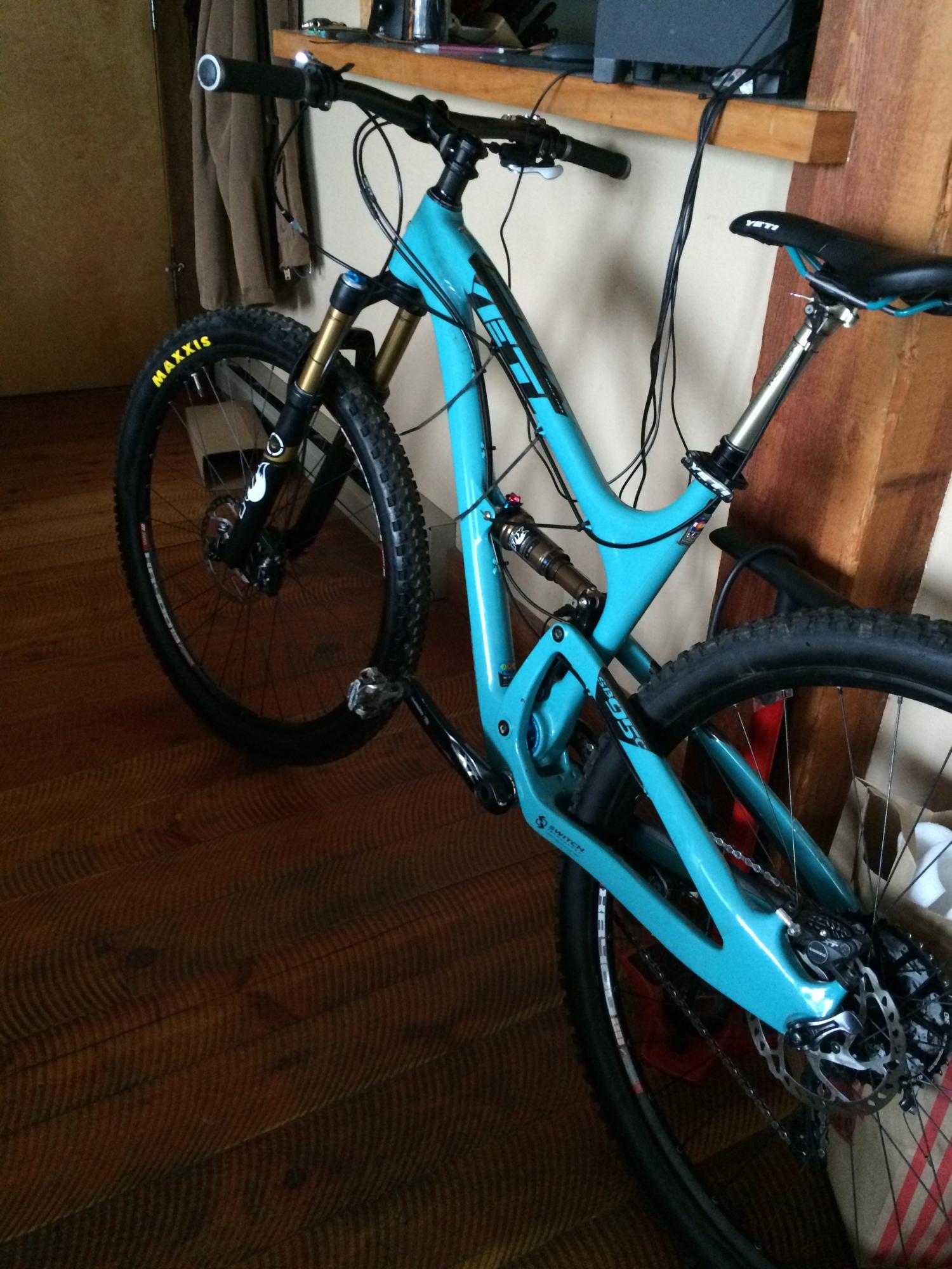 2014 Yeti SB95c Teal