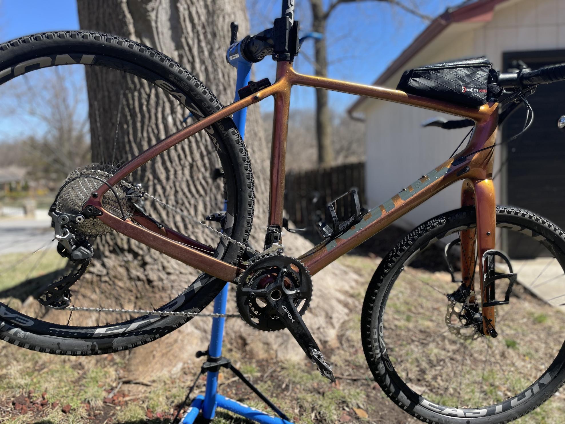 2018 Kona Libre DL Purple and Yellow or Gold