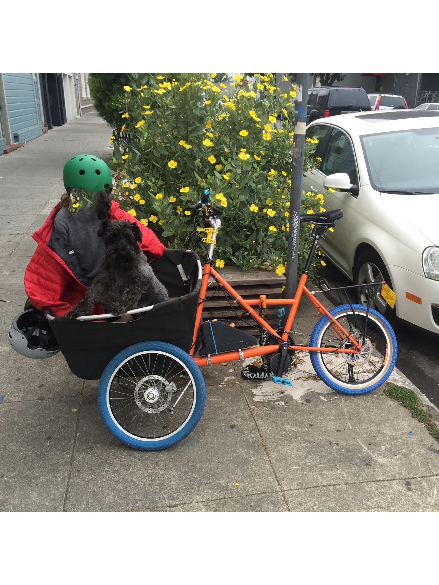 2011 OtherLab cargo tricycle (front storage) Orange