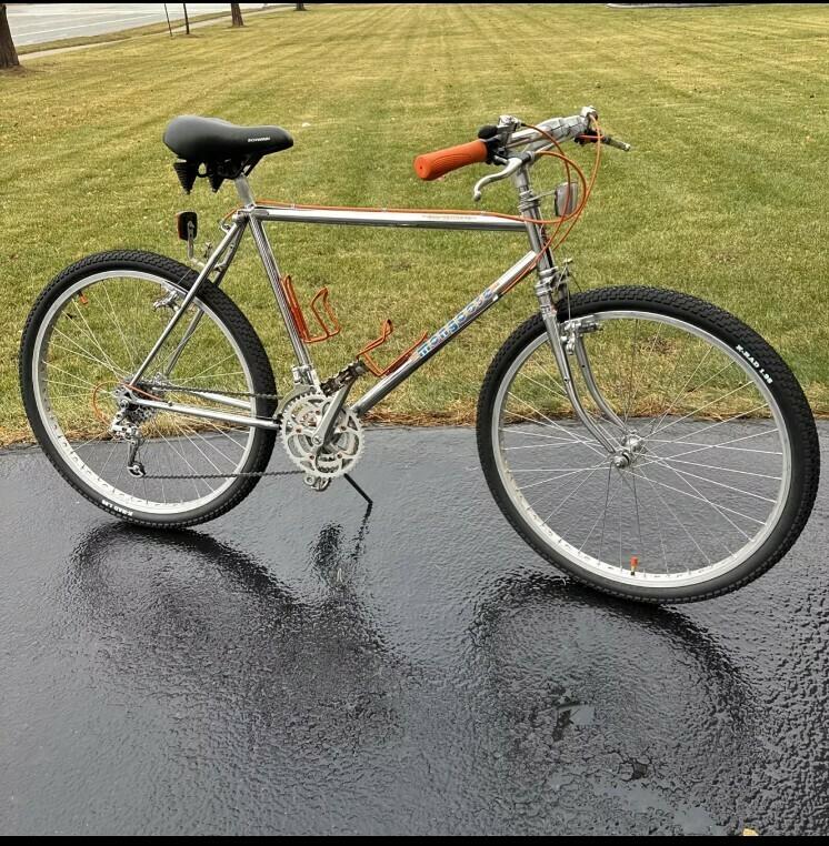 1984 Mongoose ATB Silver, gray or bare metal