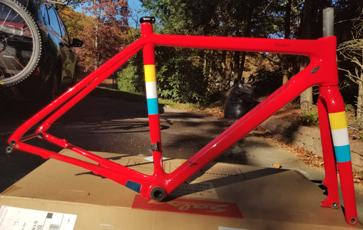 2018 Salsa Warbird Red