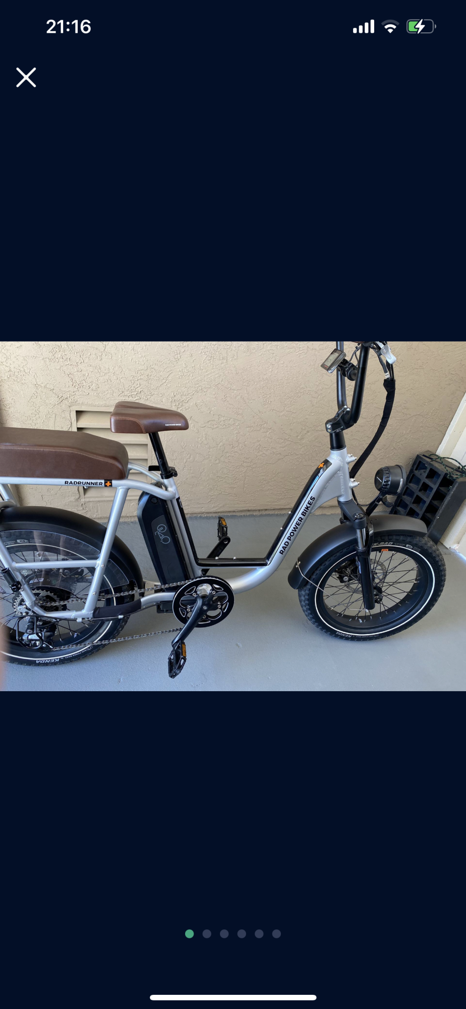 Rad Power Bikes Rad runner Silver, gray or bare metal