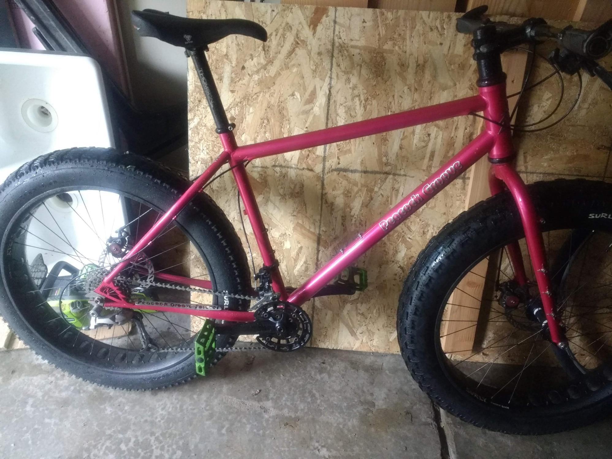 2025 Peacock Groove Fatbike Pink