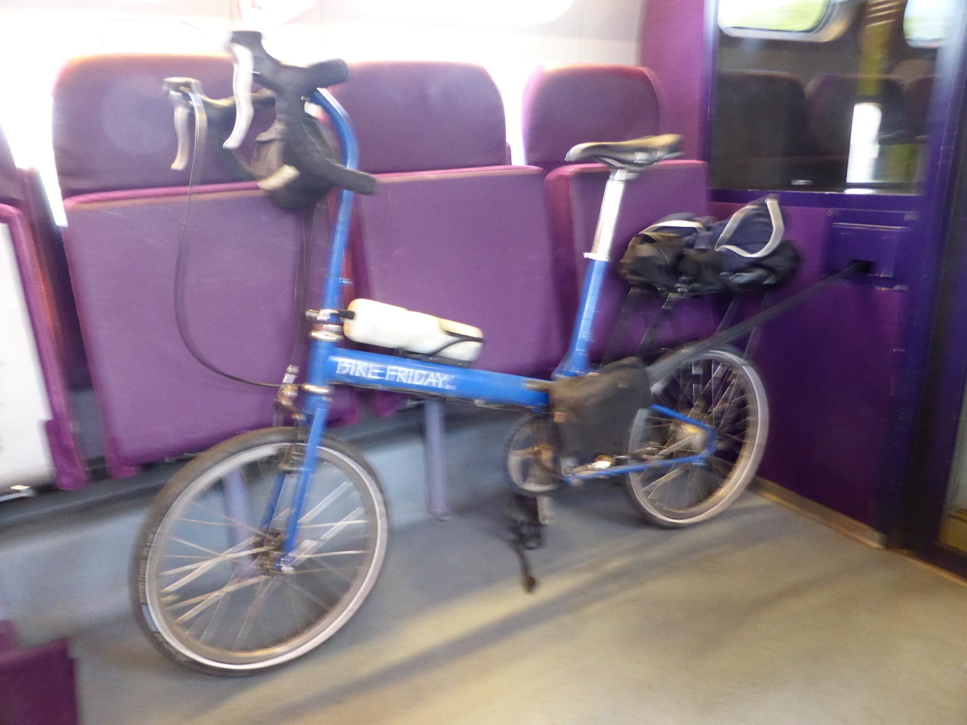 2004 Bike Friday New World Tourist Blue