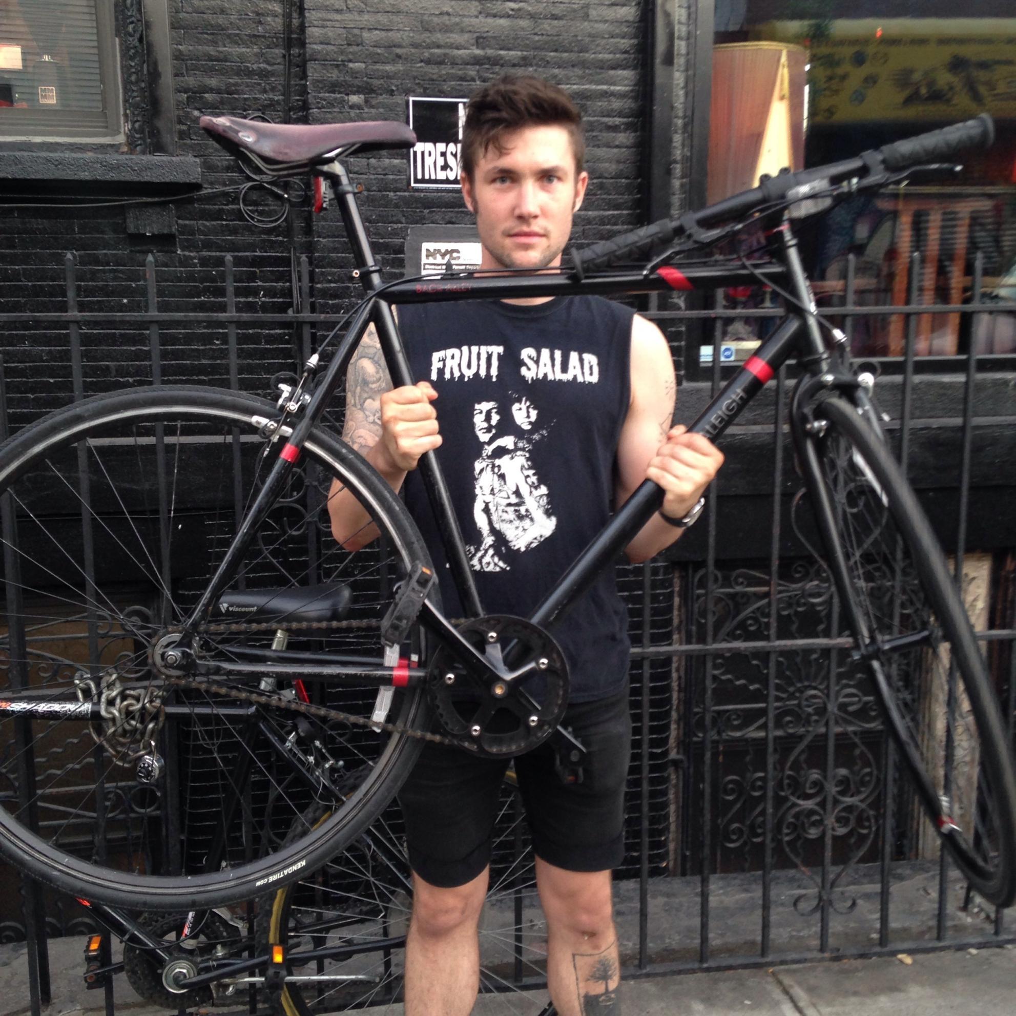 2015 Raleigh Back Alley Black