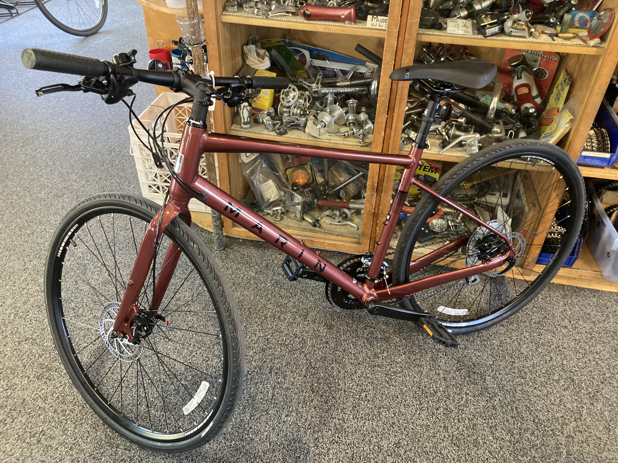 Marin Bikes Fairfax 2 Red and Black