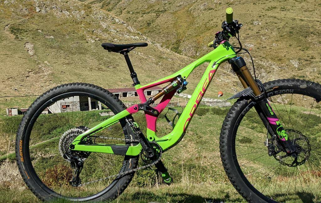 2019 Orbea Rallon M10 Green and Pink