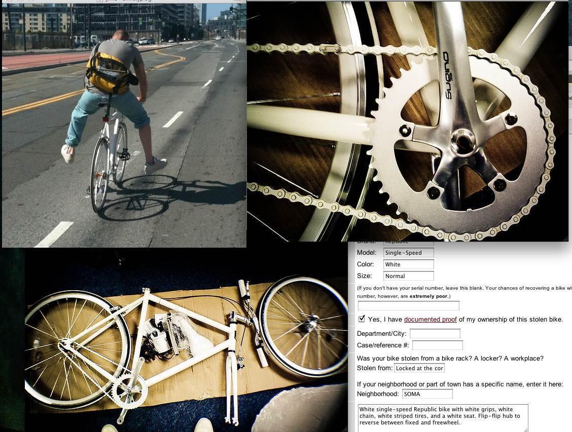 2009 Republic Single-Speed  White