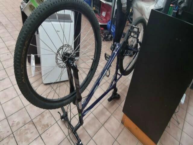 GT Bicycles Aggressor Pro Blue, White, and Black