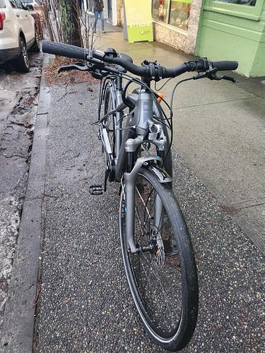 2022 MEC Ebike Silver, gray or bare metal