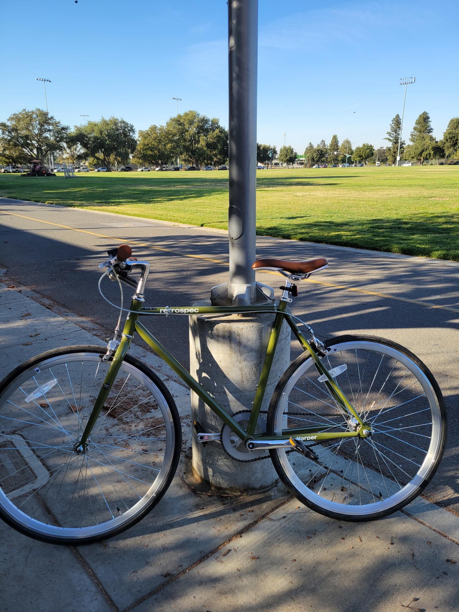 2020 Retrospec Fixie Bike Green