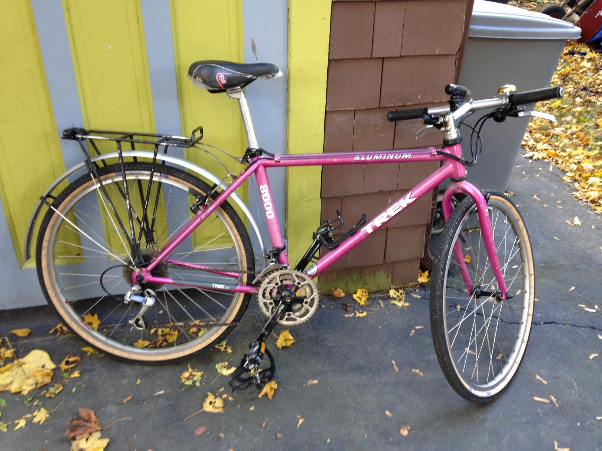 1990 Trek 8000 Pink