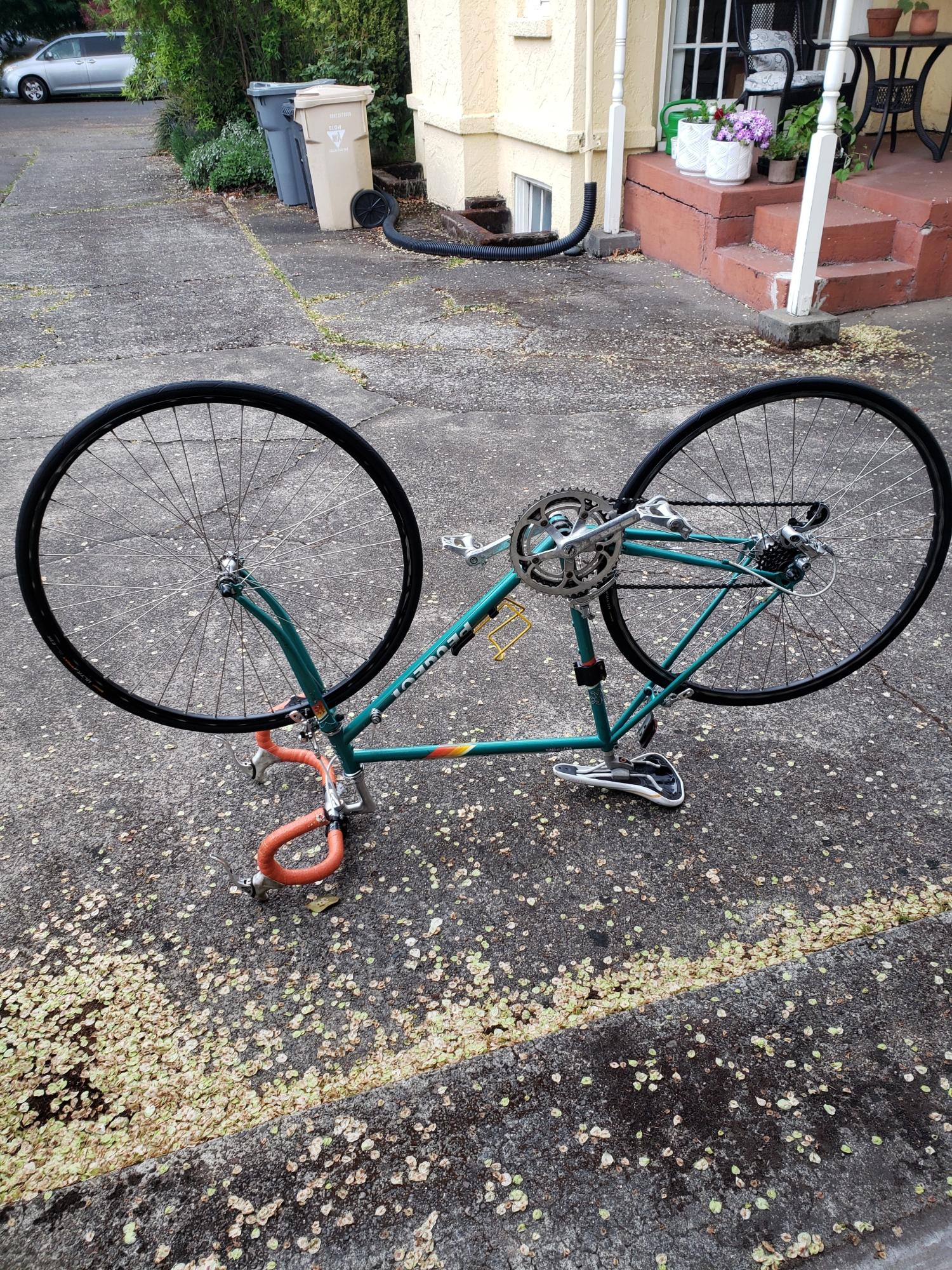 1987 Peugeot Versailles Teal and Orange