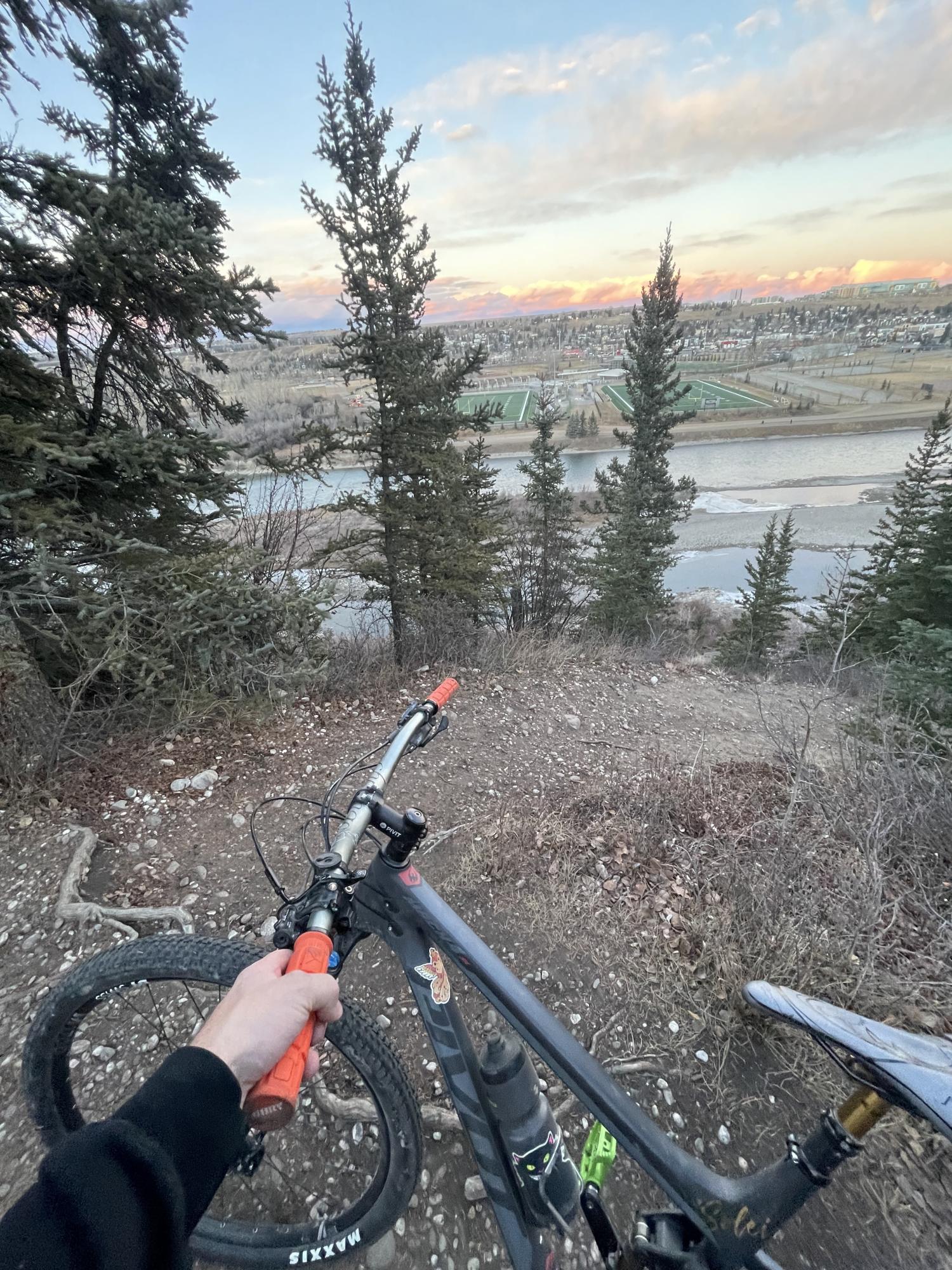 2020 Pivot Mach 4 SL Black and Silver, gray or bare metal