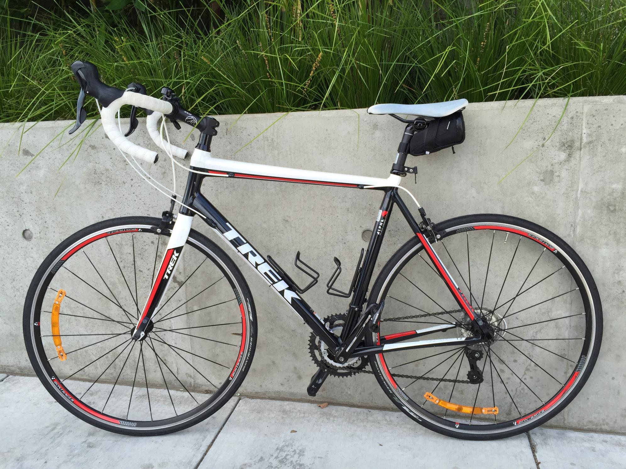 2013 Trek 1.2 H2 (Triple) Black, White, and Red