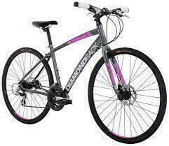 2017 Diamondback Hybrid/Commuter Silver, gray or bare metal