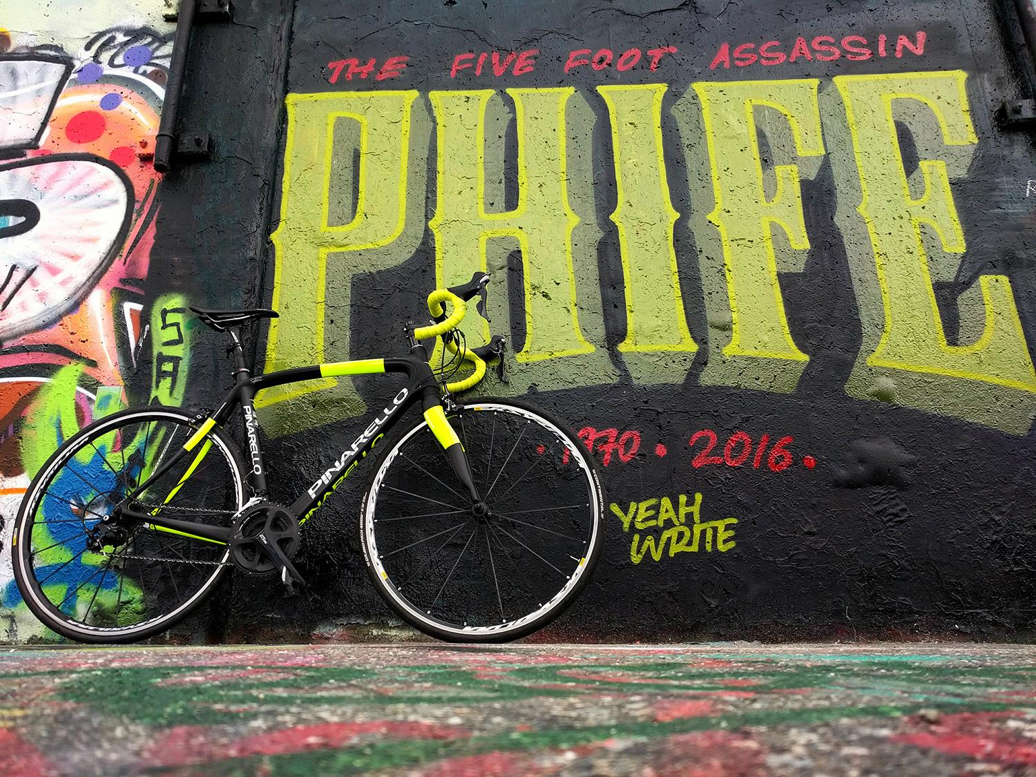 2015 Pinarello Razha K Black and Green