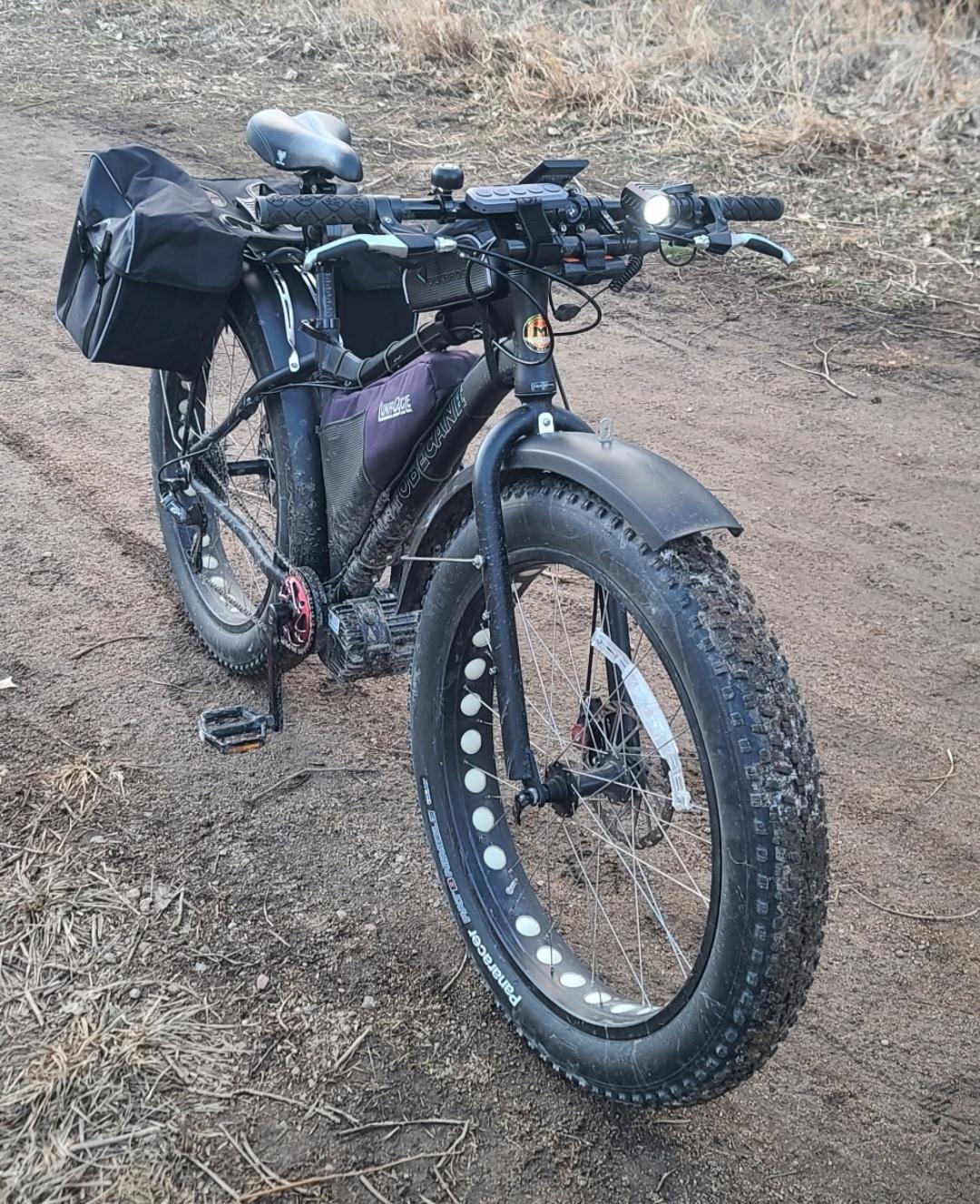 2018 Motobecane Fat tire bike Black