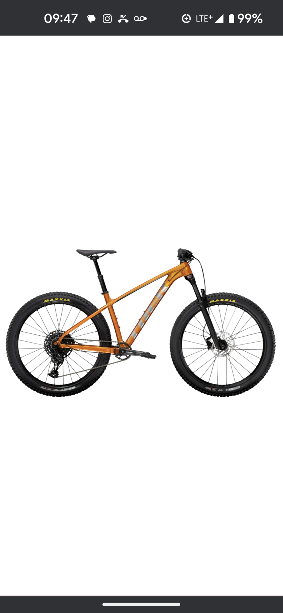 2020 Trek Roscoe 7 Orange
