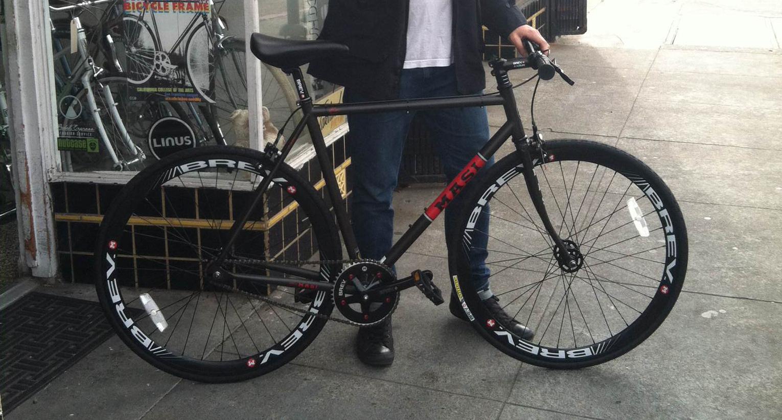 2014 Masi Uno Rise  Black and Red